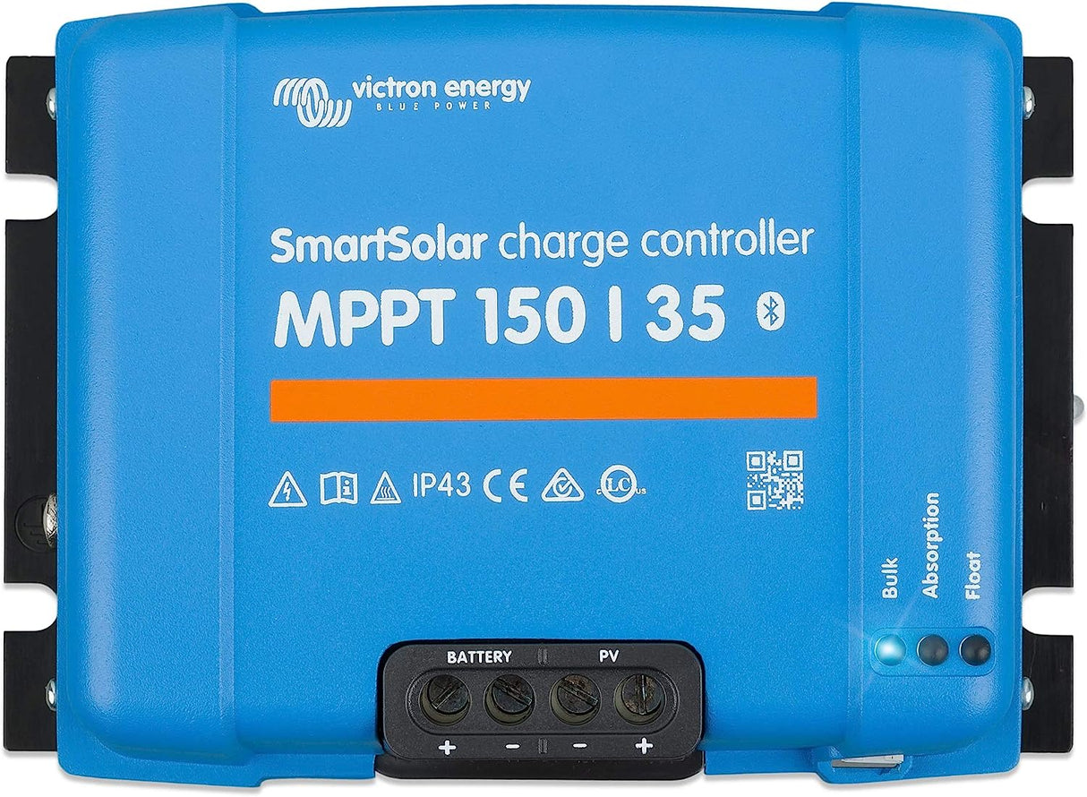 Victron Energy SmartSolar MPPT 150V 35 amp 12/24/36/48-Volt Solar Charge Controller (Bluetooth)