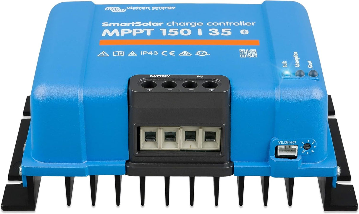 Victron Energy SmartSolar MPPT 150V 35 amp 12/24/36/48-Volt Solar Charge Controller (Bluetooth)