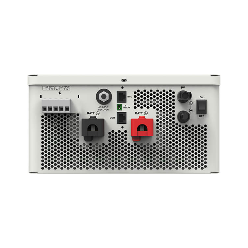 EPEVER HP3522-AH1250P20A ქვედა პანელი, ერთი PV შესასვლელი, ბატარეისა და AC კლემები