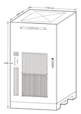 Huawei LUNA2000-241-2S1 — technical drawing