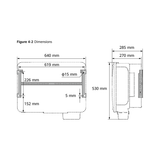 Huawei SUN2000-40K-MC0 [40kW] ტექნიკური ნახაზი და ზომები