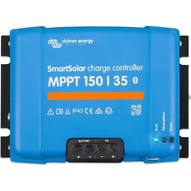 Victron Energy SmartSolar MPPT 150V 35 amp 12/24/36/48-Volt Solar Charge Controller (Bluetooth)