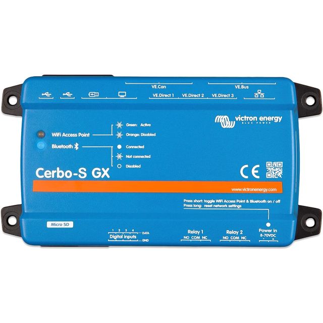 Victron Energy Cerbo-S GX, System Monitoring and Control
