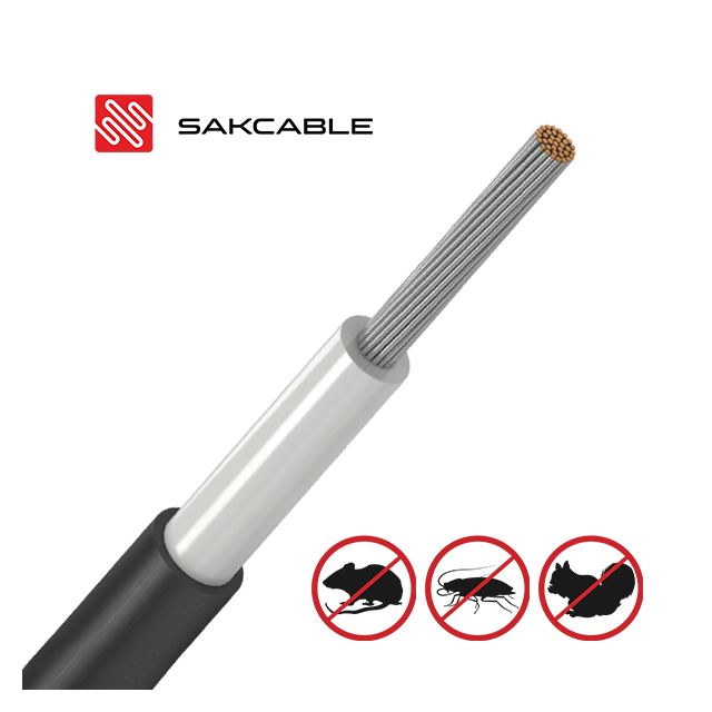 JSC Sakcable Rodent Resistant H1Z2Z2-K Solar Cable